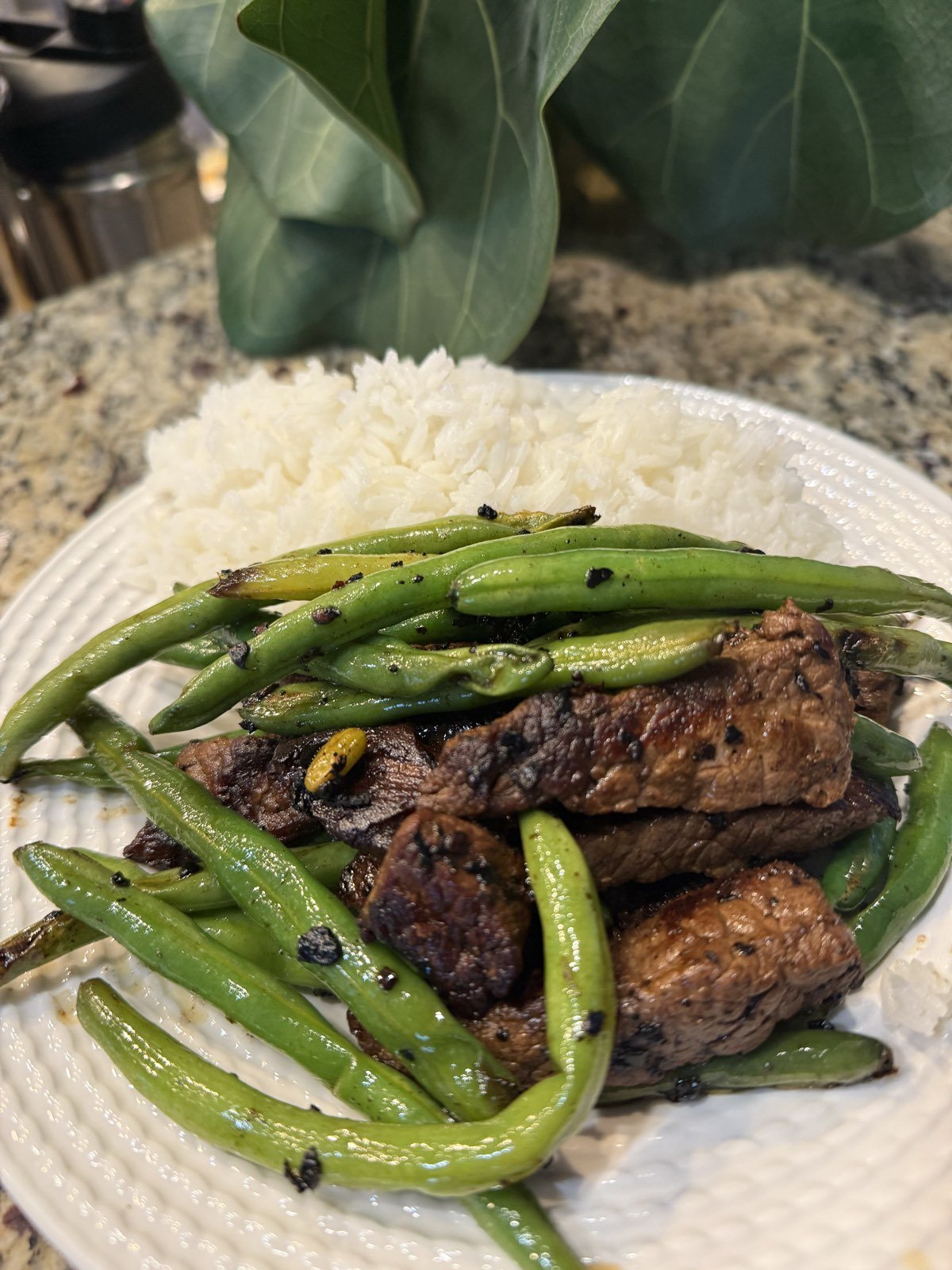 Sichuan Beef and Green Bean Stir-Fry
